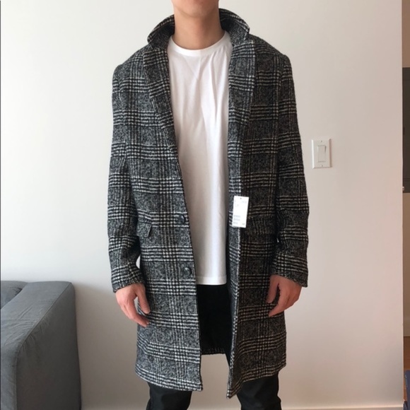 Hxxm checkered coat Clearance